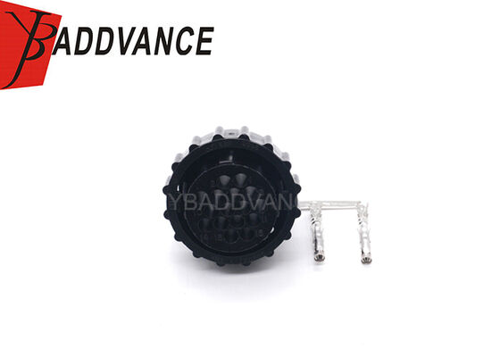 206036-1 206037-1TE AMP CPC Series 1 16 Pin Male Receptacle Housing for Panel Mount Circular Power Connector