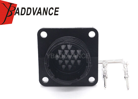 206036-1 206037-1TE AMP CPC Series 1 16 Pin Male Receptacle Housing for Panel Mount Circular Power Connector
