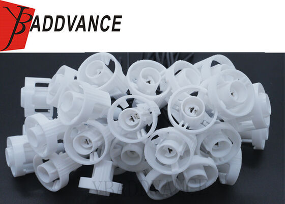 DJ7011QA-2.8-21 White Waterproof Female Socket 2.8 Series Auto Wiring Harness Connector
