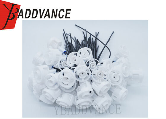 DJ7011QA-2.8-21 White Waterproof Female Socket 2.8 Series Auto Wiring Harness Connector