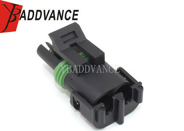 2 Way Female Weather Pack Connector 2 Pin Sealed Connector Plug 12015792