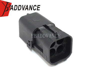 12015024 GM Weather Pack Electrical Connector Square Shroud 4 Pin Male