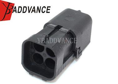 12015024 GM Weather Pack Electrical Connector Square Shroud 4 Pin Male