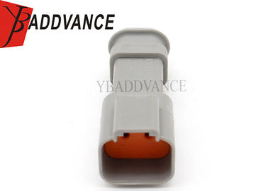 2 Way Male Deutsch Automotive Connectors DT04-2P-E008 With Heat Shrink End