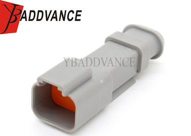 2 Way Male Deutsch Automotive Connectors DT04-2P-E008 With Heat Shrink End