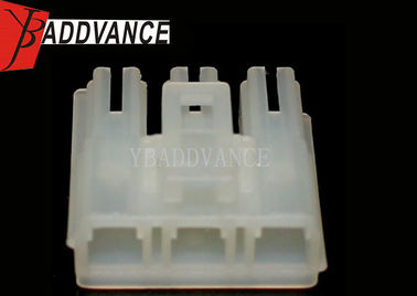 3 Way Female Unsealed Automotive Electrical Connectors Natural Color