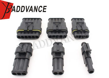 Female And Male Te Connectivity Automotive Connectors 1-6 Pin Superseal 1.5 Series