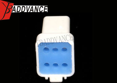 White 6 Pin Electrical Connector / Jst Female Connector For Turn Signal Light