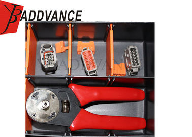 DTM Series Deutsch Automotive Connectors 2 - 12 Pin With Solid Contact Crimp Tool