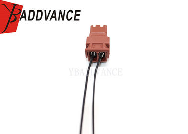 Brown 2 Pin Female Automotive Wiring Harness Connector Fit For Fuel Pump