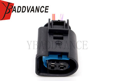 Black Female 2 Way Auto Wiring Harness For VW Jetta Golf Audi A3 Passat