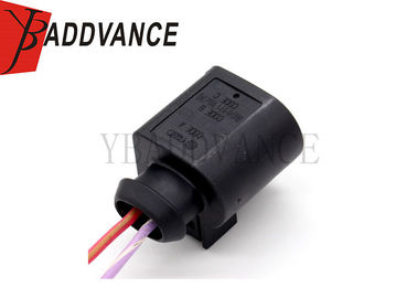 Black Female 2 Way Auto Wiring Harness For VW Jetta Golf Audi A3 Passat