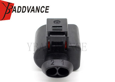 Female 2 Pin PBT Connector Crimp Termination For V-W A-udi 1J0 973 722