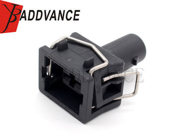 1 Way Female EV1 AMP Tyco Fuel Injector Connectors With Terminals Black Color