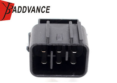 Plastic Automotive Waterproof Electrical Connectors Male DJ70620-2.3-10 Black Color