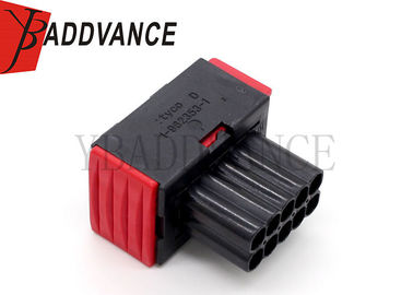 Automotive 10 Pin Tyco Pa66 AMP Sealed Connector 1-962353-1 4114013