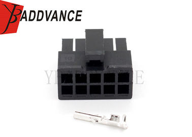 43025-1000 10 Pin Automotive Electrical Connectors Black Equivalent To Molex