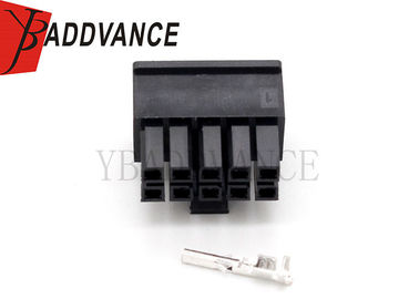 43025-1000 10 Pin Automotive Electrical Connectors Black Equivalent To Molex
