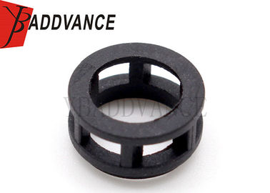 Round Plastic Fuel Injector Spacers Kits Black Color Lightweight 12 Month Warranty