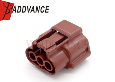 Brown Color Sumitomo Automotive Connectors 3 Pin Female 6189-7710 6189-0780