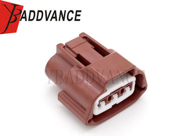 Brown Color Sumitomo Automotive Connectors 3 Pin Female 6189-7710 6189-0780