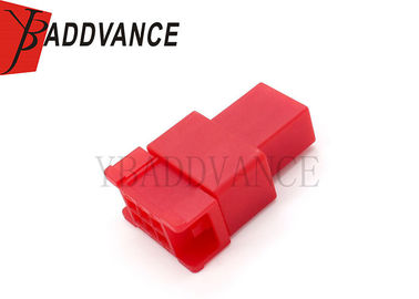 Unsealed Automotive Electrical Connectors High Precision Red Color For Cars