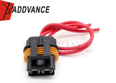 12033769 2 Pin Cable Mount Socket Connector Pigtail Metri-Pack 630 Series For G-M