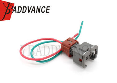 Gray Color 2 Pin Automotive Pigtail Connector For Japanese Cars ISO9001