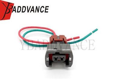 Gray Color 2 Pin Automotive Pigtail Connector For Japanese Cars ISO9001