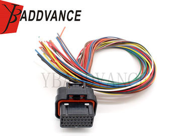 2-1437285-3 Auto Wiring Harness Tyco ECU 34 Pin Connectors With EM4/48 Terminal