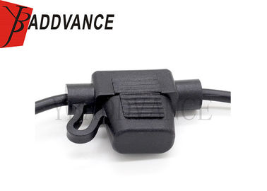 Waterproof Type Auto Wiring Harness Inline Fuse Holder With 2mm2 Cables For Medium Blade