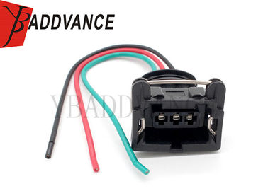 Black Auto Wiring Harness Bosh 3 Way EV1 Female Crank Cam Connector Pigtail