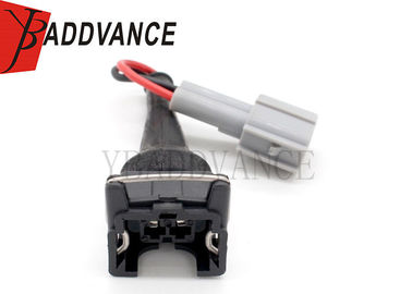 BC7014 Auto Wiring Harness 2 Pin Fuel Injector Adapter EV1 Female To Male Toyota