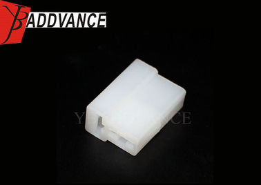 180907 Te / Amp Automotive Electrical Connectors Fastin-Faston 250 Electrical 2 Pin White Connector