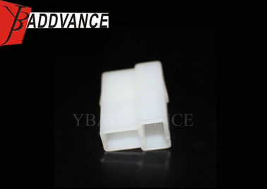 180907 Te / Amp Automotive Electrical Connectors Fastin-Faston 250 Electrical 2 Pin White Connector