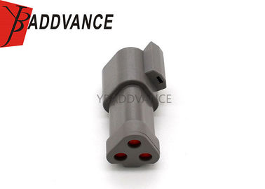 DT04-3P-CE01 Deutsch Automotive Connectors DT Series 3 Pin Male Connector With Wedge And Short Cap