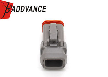 Deutsch DT Gray 4 Way Connector Plug Adapter With Shrink Boot DT06-4S-E008