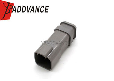 6 Pin Male Receptacle Deutsch Automotive Connectors With Shrink Boot DT04-6P-E008