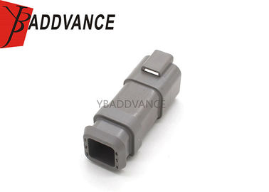 6 Pin Male Receptacle Deutsch Automotive Connectors With Shrink Boot DT04-6P-E008