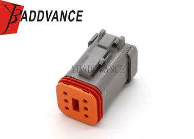 DT06-6S-CE01	Deutsch Automotive Connectors DT Series Polyamide 6 Pin Female Connector 16-20 AWG