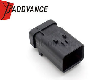 Black Tyco AMP Connectors 8 Way Male Automotive Connectors 20-18 AWG 776538-1