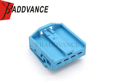 Electrical Unsealed 4 Pin Female Connector For BMW 1719093-3 B Blue Color