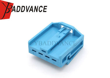 Electrical Unsealed 4 Pin Female Connector For BMW 1719093-3 B Blue Color