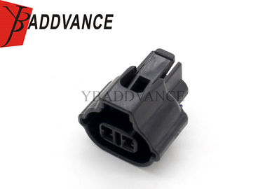 7223-1324-30 Black Automotive Electrical Connectors 2 Pin Female ISO9001