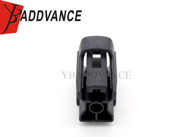 Black Car Waterproof Sensor Connector 1 Pin Female AMP / TE 174877-2 Length 27.6mm