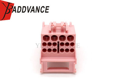 Pink Color TE Connectivity AMP Connectors P1-2295394-2 A1-2295393-2 OEM Standard