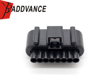 8 Way Female TE Connectivity AMP Connectors Waterproof 2112059-1 Black Color