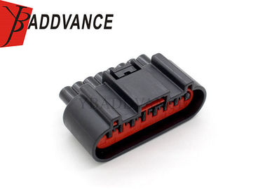 8 Way Female TE Connectivity AMP Connectors Waterproof 2112059-1 Black Color