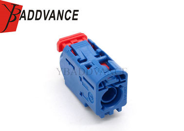 Blue 1 Pin Female Amp Connector Housing 19123 TE Connectivity Unsealed