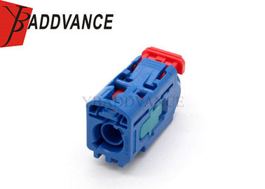 Blue 1 Pin Female Amp Connector Housing 19123 TE Connectivity Unsealed